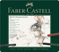 Set de desen pentru copii Faber-Castell Pitt Monochrome 112976