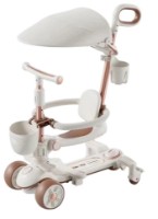 Trotinetă ChiToys White/Beige (80263)