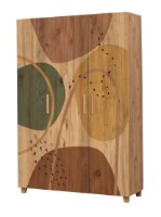 Шкаф Trendy Leva Hedera Form Pine Atlantic 120x189x48cm GTR005851 фото №2 — интернет-магазин Desire.md