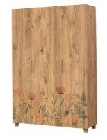 Шкаф Trendy Leva Hedera Tulip Pine Atlantic 120x189x48cm GTR005852 фото №2 — интернет-магазин Desire.md