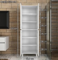 Шкаф Trendy M4 1103 White 62x191x35cm GTR006670 фото №6 — интернет-магазин Desire.md