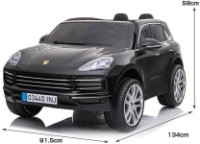 Mașinuța electrica Jiajia Porsche Black (JJ2128 /1) imaginea #5 — magazin online Desire.md