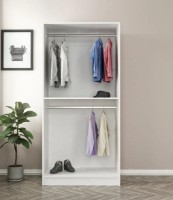 Шкаф Trendy Kale Mirror 190 White/Walnut 90x190x52cm GTR004847 фото №4 — интернет-магазин Desire.md