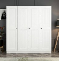 Шкаф Trendy Kale Mebran 4772 White 180x210x52cm GTR001821