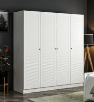 Шкаф Trendy Kale Mebran 8421 White 180x210x52cm GTR001822 фото №2 — интернет-магазин Desire.md