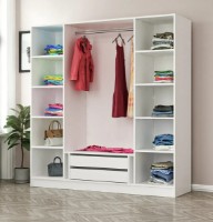 Шкаф Trendy Kale Mebran 8421 White 180x210x52cm GTR001822 фото №3 — интернет-магазин Desire.md