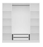 Шкаф Trendy Kale Mebran 8421 White 180x210x52cm GTR001822 фото №4 — интернет-магазин Desire.md