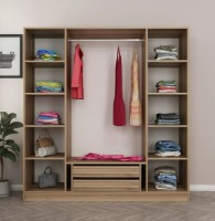 Шкаф Trendy Kale Plus 7818 Dore/Black 180x210x52cm GTR004904 фото №2 — интернет-магазин Desire.md