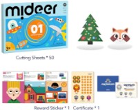 Set pentru creatie Mideer Let's Cut Paper Level 1 (6936352533665) imaginea #2 — magazin online Desire.md