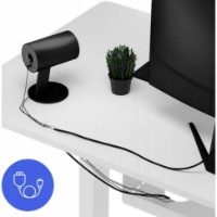 Masa de birou Sense7 Nojo 120x60 White imaginea #5 — magazin online Desire.md