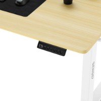 Masa de birou Sense7 Nojo 140x70 White Pine imaginea #5 — magazin online Desire.md