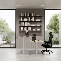 Masa de birou Sense7 Nojo 140x70 White Pine imaginea #9 — magazin online Desire.md