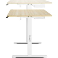 Masa de birou Sense7 Nojo 140x70 White Pine imaginea #3 — magazin online Desire.md