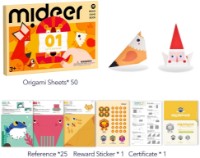 Set pentru creatie Mideer Let's Origami Level 1 (6936352533634) imaginea #2 — magazin online Desire.md