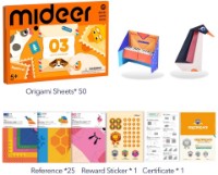 Set pentru creatie Mideer Let's Origami Level 3 (6936352533658) imaginea #2 — magazin online Desire.md