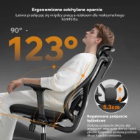 Scaun de birou Sense7 Moyo Black imaginea #2 — magazin online Desire.md