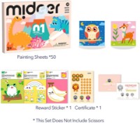 Set pentru creatie Mideer Let's Paint Level 1 (6936352533726) imaginea #2 — magazin online Desire.md