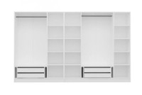 Dulap Trendy Kale Mebran 4013 White 315x190x52cm GTR001831 imaginea #3 — magazin online Desire.md