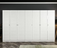 Шкаф Trendy Kale Mebran 8396 White 315x190x52cm GTR001832