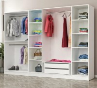 Шкаф Trendy Kale Mebran 8423 White 270x210x52cm GTR001825 фото №3 — интернет-магазин Desire.md