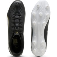 Ghete pentru fotbal Puma King 20 Play Fg/Ag Puma Black/White/Gold, s.45 imaginea #4 — magazin online Desire.md
