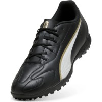 Ghete pentru fotbal Puma King 20 Play Tt Puma Black/White/Gold, s.39 imaginea #5 — magazin online Desire.md