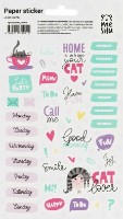 Наклейки для ежедневника Meshu Cat Lover 12*21cm 45pcs (MS_36969)