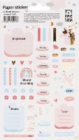 Наклейки для ежедневника Meshu Unicorn Dreams 12*21cm 56pcs (MS_36973)