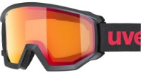 Лыжные очки Uvex Athletic FM Black Matt/Red