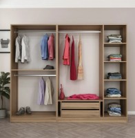 Шкаф Trendy Kale 7639 Dore/Anthracit 225x210x52cm GTR004705 фото №3 — интернет-магазин Desire.md