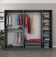 Шкаф Trendy Kale 6091 Anthracit/Black 225x210x52cm GTR004626 фото №2 — интернет-магазин Desire.md