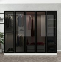 Dulap Trendy Kale 6636 White/Black 225x210x52cm GTR004632