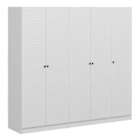 Шкаф Trendy Kale 8422 White 225x210x52cm GTR004737 фото №4 — интернет-магазин Desire.md