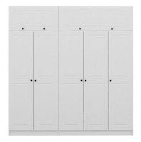 Шкаф Trendy Kale 5228 White 225x255x52cm GTR004569 фото №3 — интернет-магазин Desire.md