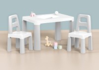 Măsuță pentru copii Technok Grey/White (0150) imaginea #2 — magazin online Desire.md