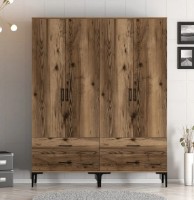 Шкаф Trendy Kumsal TT Walnut 201.4x47.5x160cm GTR001773
