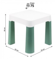 Scaun pentru copii Technok White/Green (0884) imaginea #3 — magazin online Desire.md