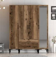 Шкаф Trendy Kumsal STR Walnut 201.4x47.5x160cm GTR001788