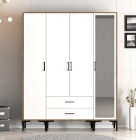 Шкаф Trendy Kumsal STR Walnut/White 201.4x47.5x160cm GTR001791