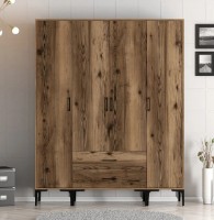 Шкаф Trendy Kumsal STS Walnut 201.4x47.5x160cm GTR001778