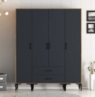 Шкаф Trendy Kumsal STS Walnut/Anthracit 201.4x47.5x160cm GTR001779