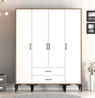 Шкаф Trendy Kumsal STS Walnut/White 201.4x47.5x160cm GTR001781