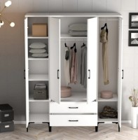 Шкаф Trendy Kumsal STS White 201.4x47.5x160cm GTR001782 фото №2 — интернет-магазин Desire.md