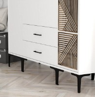 Dulap Trendy Kumsal STP White 201.4x47.5x160cm GTR001787 imaginea #3 — magazin online Desire.md