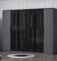 Dulap Trendy Kale Luxe 4806 Anthracit/Black 274x210x52cm GTR004965