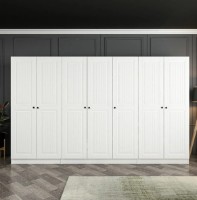 Шкаф Trendy Kale Mebran 4776 White 315x210x52cm GTR001833