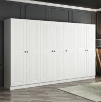 Шкаф Trendy Kale Mebran 4776 White 315x210x52cm GTR001833 фото №2 — интернет-магазин Desire.md