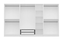 Шкаф Trendy Kale Mebran 4776 White 315x210x52cm GTR001833 фото №3 — интернет-магазин Desire.md