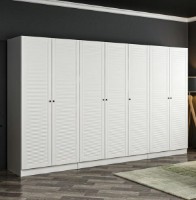 Шкаф Trendy Kale Mebran 8425 White 315x210x52cm GTR001834 фото №2 — интернет-магазин Desire.md