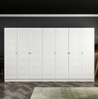 Шкаф Trendy Kale Mebran 8426 White 315x210x52cm GTR001836